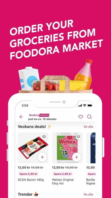 Foodora Sweden App screenshot #6