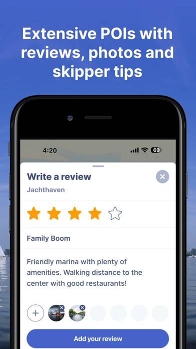 Waterkaarten: Boat Navigation App screenshot #6