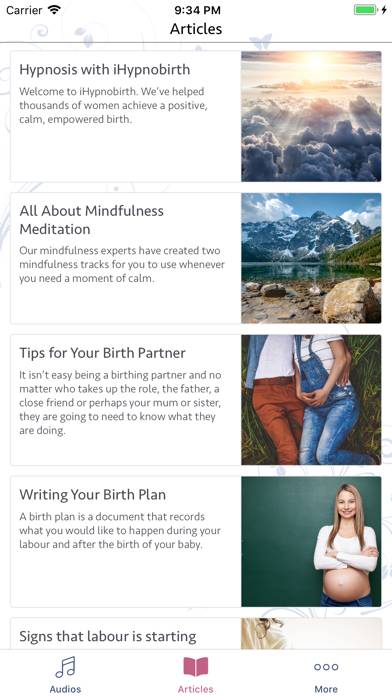 IHypnobirth App screenshot