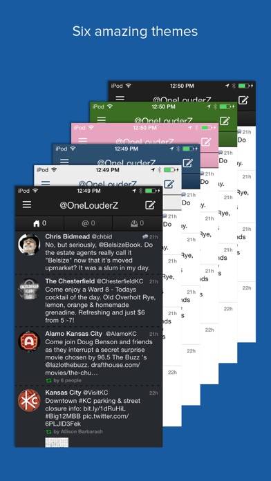 TweetCaster Pro for Twitter App screenshot #5
