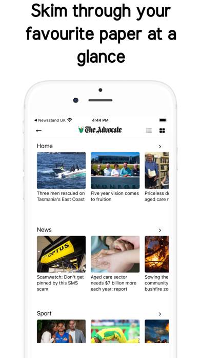 Aussie News - Newsstand AU immagine dello schermo