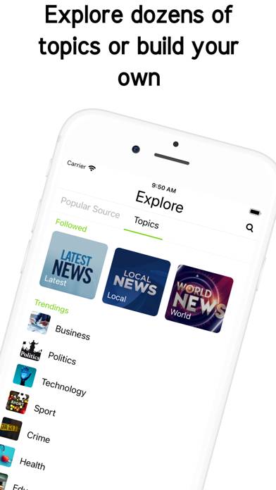 Aussie News Schermata dell'app