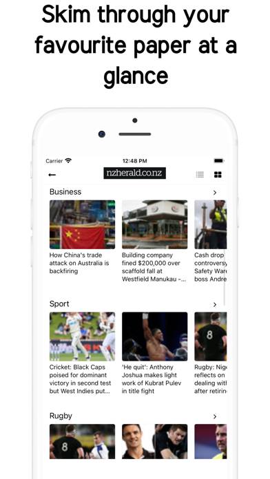 New Zealand News Newsstand NZ Скриншот приложения