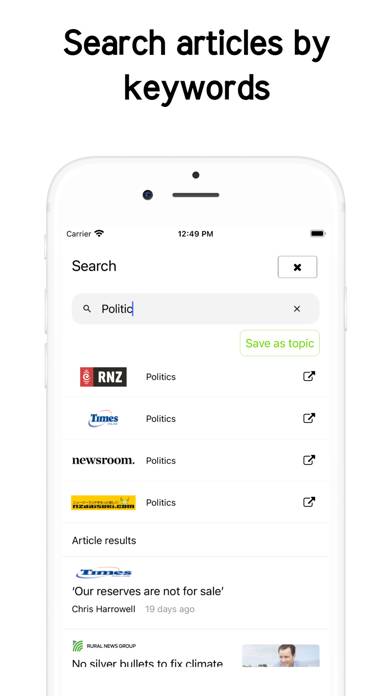New Zealand News Newsstand NZ Скриншот приложения