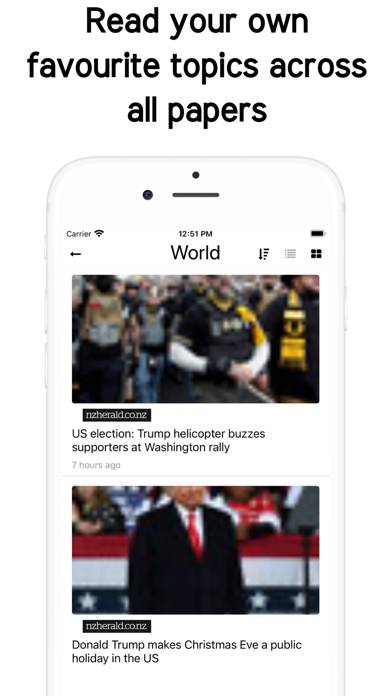 New Zealand News Newsstand NZ Скриншот приложения