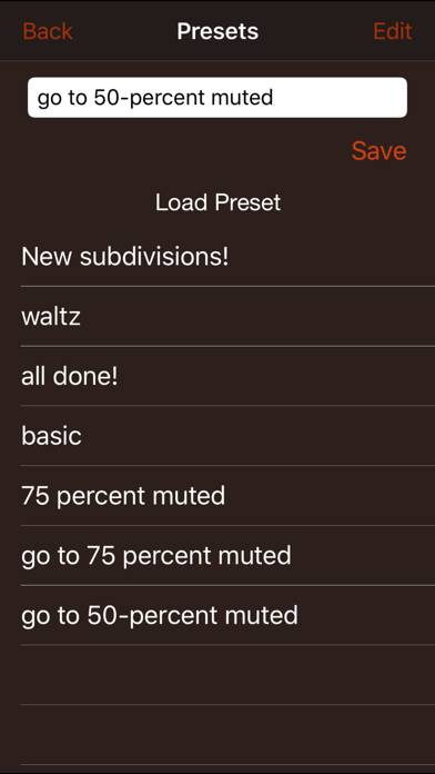 Time Guru Metronome App-Screenshot #3