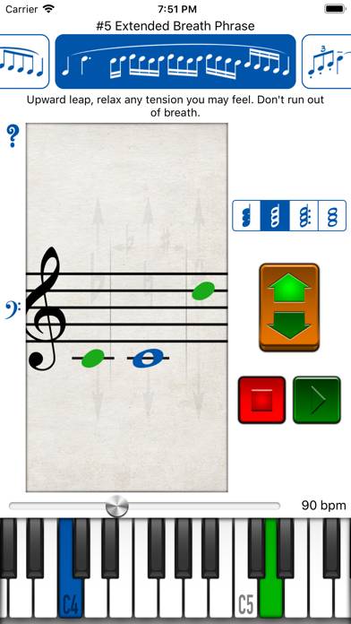 Vocal Exercises App-Screenshot #1
