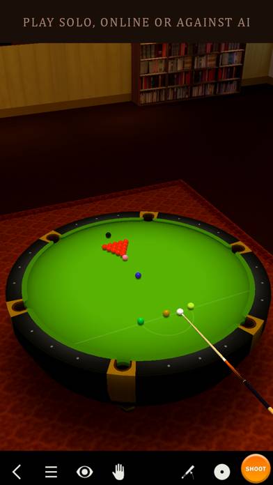 Pool Break 3D Billiards 8 Ball, 9 Ball, Snooker Schermata dell'app #1