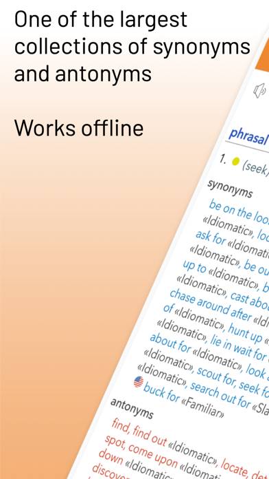 English Thesaurus Captura de pantalla de la aplicación #1