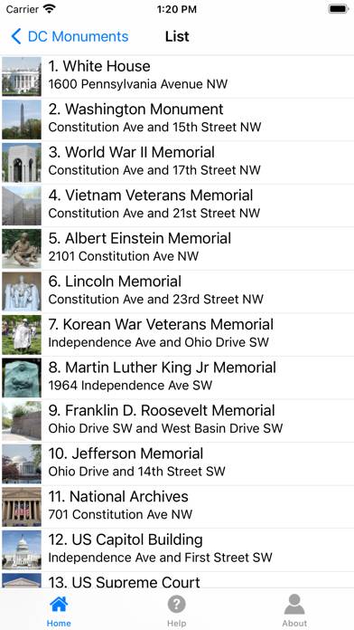 DC Monuments App screenshot #5