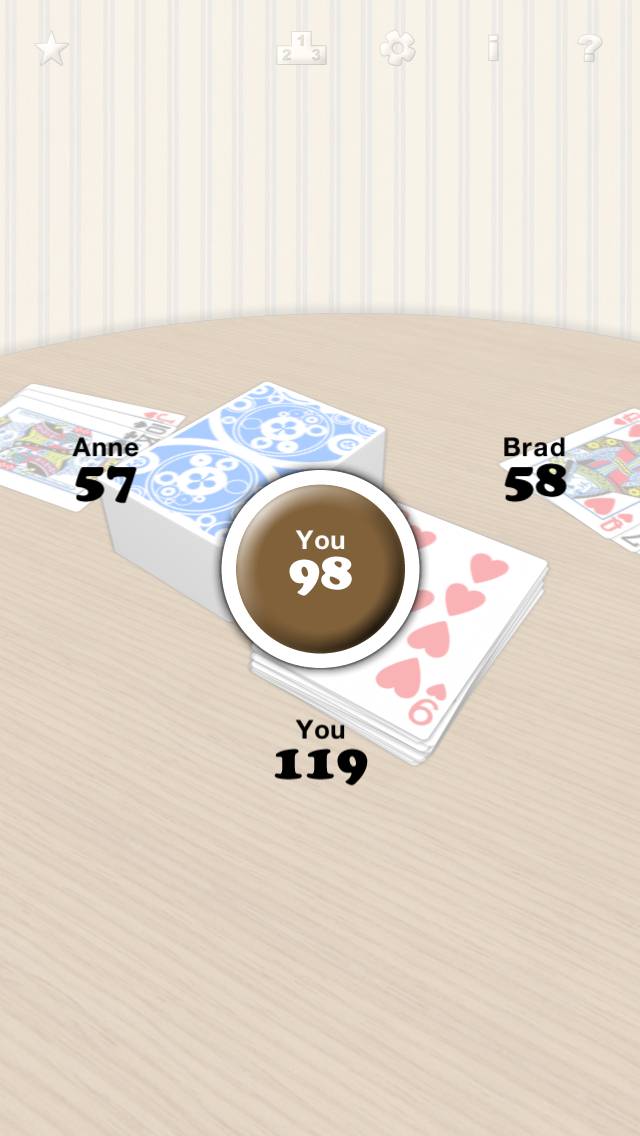 Crazy Eights Gold App screenshot #2