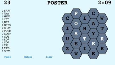 Hexoggle game screenshot