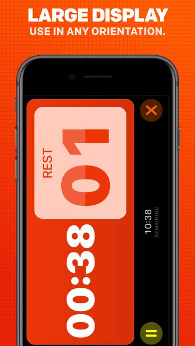 Boxing Timer Pro Round Timer App screenshot