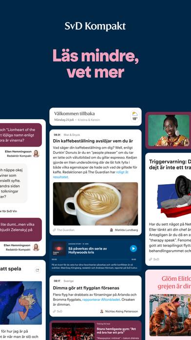 Svenska Dagbladet App skärmdump #3