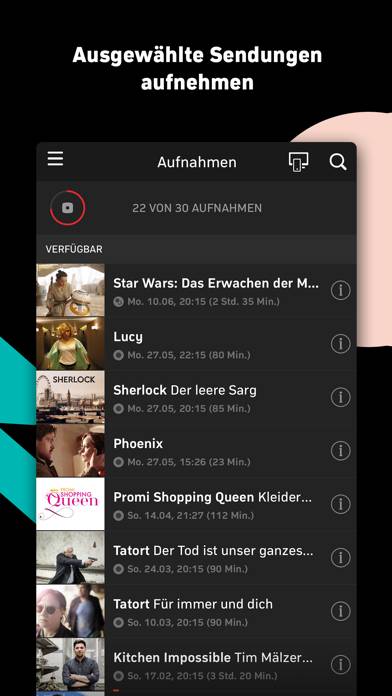 Zattoo | TV Streaming App App-Screenshot #5