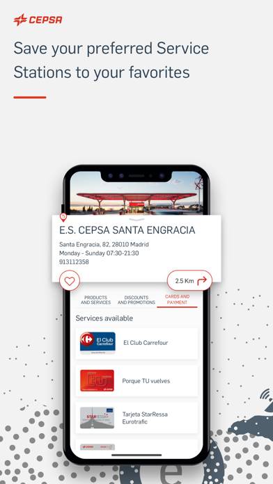 Cepsa App screenshot