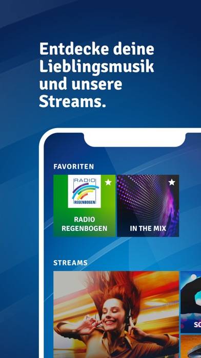 Radio Regenbogen App App screenshot #2