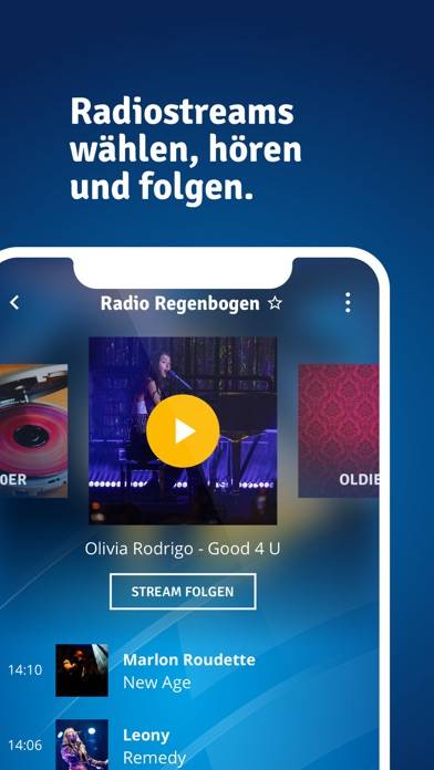 Radio Regenbogen App App-Screenshot #3