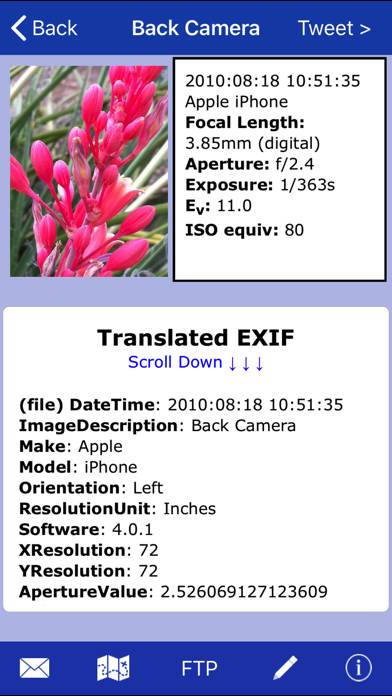 Exif Wizard-Pro Captura de pantalla de la aplicación #1