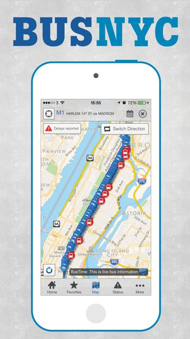 Bus New York City App screenshot #1