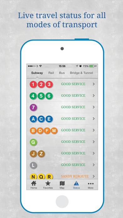 Bus New York City App-Screenshot #3