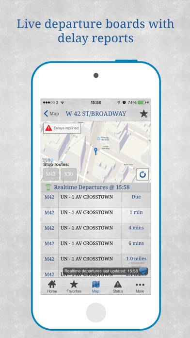 Bus New York City App screenshot #4