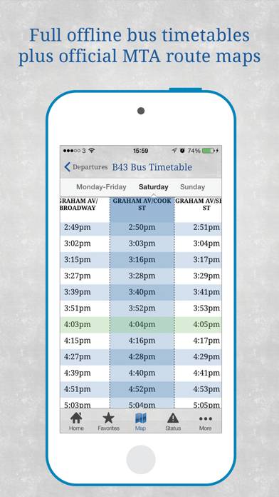 Bus New York City App-Screenshot #5