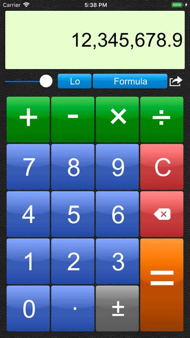Talking Calculator App screenshot #2