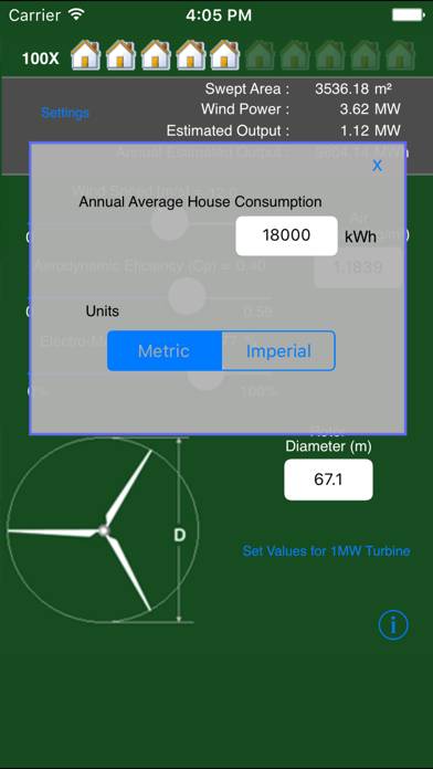 IWindTurbine Schermata dell'app #2