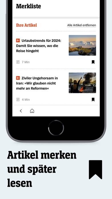 DER SPIEGEL App-Screenshot