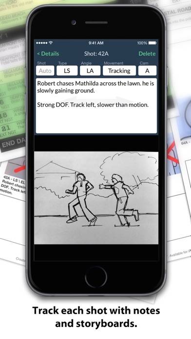 ShotList- Movie Shoot Planning Schermata dell'app #3