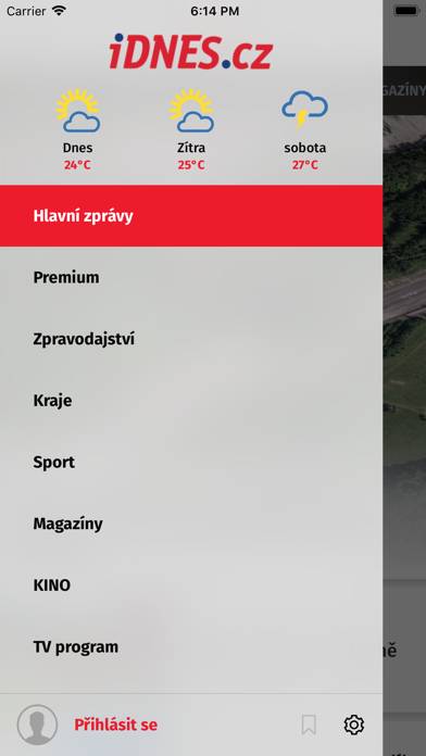 IDNES.cz App skärmdump