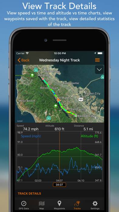 GPS Tracks App screenshot #3