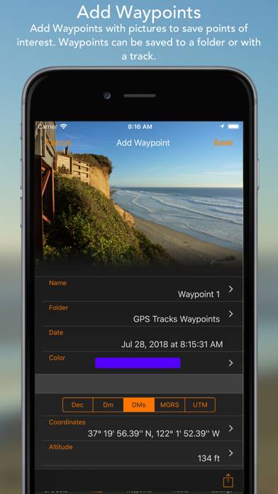 GPS Tracks App screenshot #5
