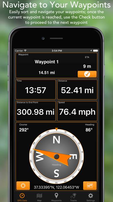 GPS Tracks Schermata dell'app #6