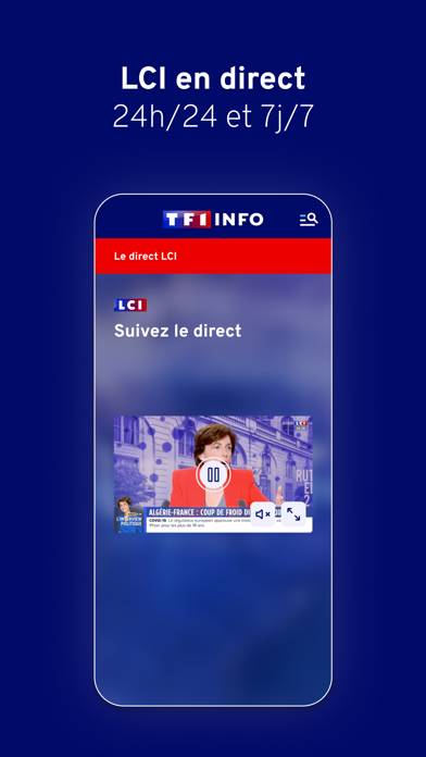 TF1 INFO Captura de pantalla de la aplicación #4