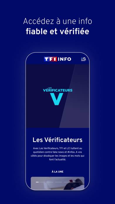 TF1 INFO App skärmdump #5