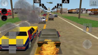 Mad Road 3D - Combat cars game screenshot