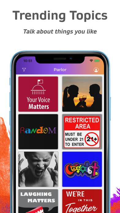 Parlor: The Social Talking App App screenshot #6