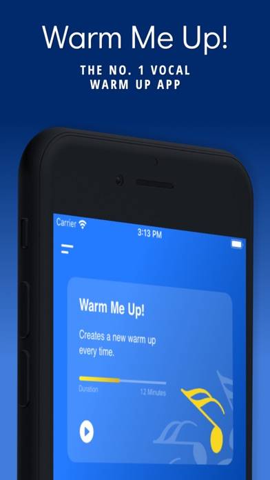 Warm Me Up! App screenshot #1