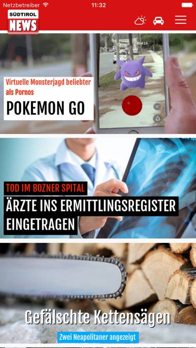 Südtirol News Schermata dell'app #1