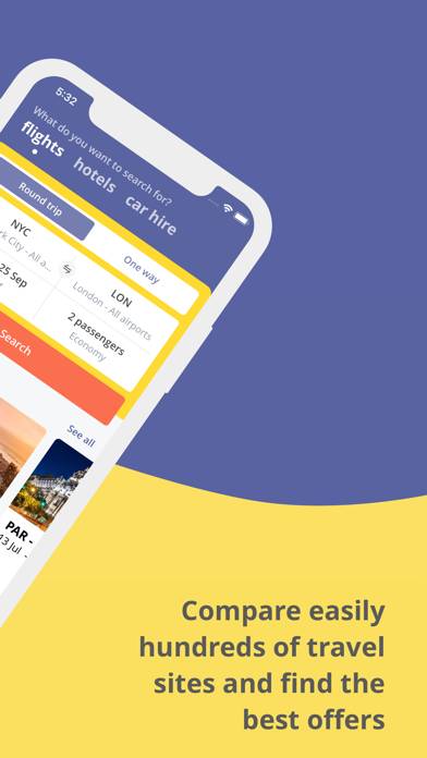 Jetcost: flights, hotels, cars Schermata dell'app #2