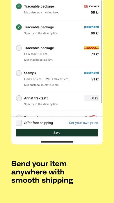 Tradera – buy & sell App skärmdump #4