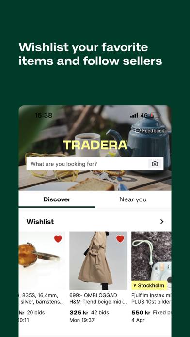 Tradera – buy & sell App skärmdump #5