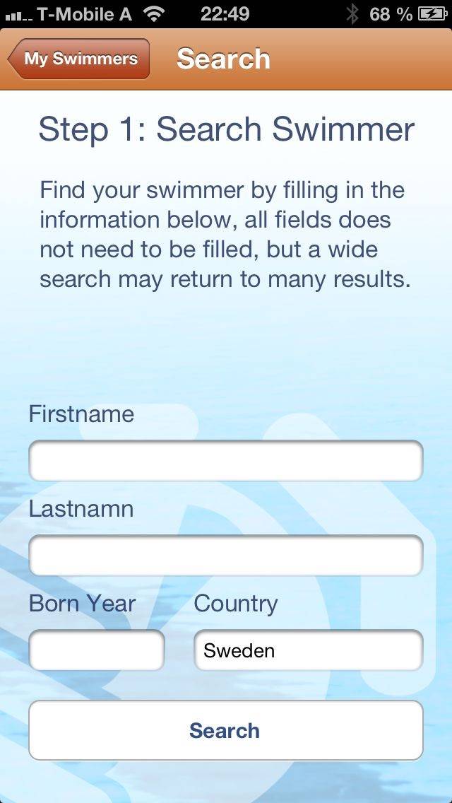 LiveTiming App-Screenshot