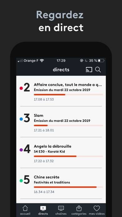 France.tv : replay et direct Capture d'écran de l'application #2