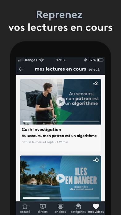 France.tv : replay et direct Capture d'écran de l'application #3