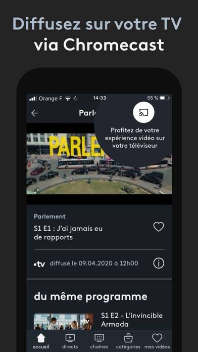 France.tv : replay et direct Capture d'écran de l'application #5