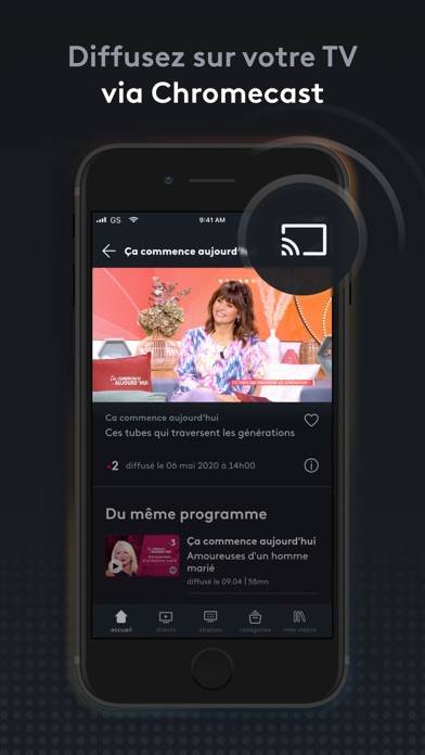 France.tv : replay et direct Capture d'écran de l'application #6
