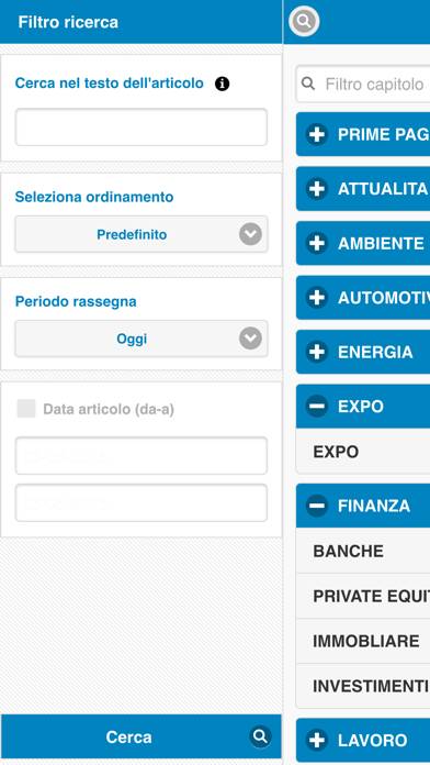 Mimesi Schermata dell'app